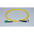 LC/apc-FC Dpx Fiberpatch SM 10m gul Patchkabel / Fibersnor SM G657.A1