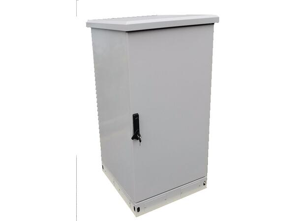 22U Gulvskap 19" 600x600 IP65 m 600w airconditioner